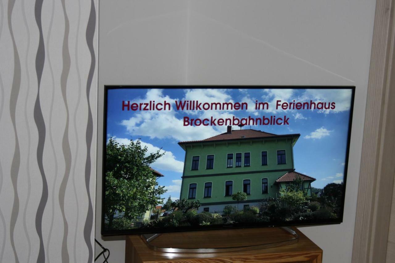 Ferienhaus Brockenbahnblick Wernigerode Exterior photo